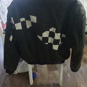 HJC Cirolux Snowgear Riding Leather Jacket vintage